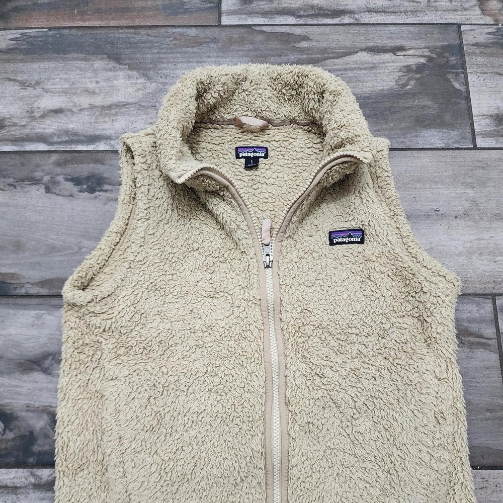 PATAGONIA Girls Los Gatos Fleece Full Zip Vest 65490 Pink Size L (12)